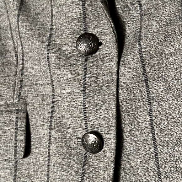 Banana Republic Grey and Navy Blazer/Sport Coat - Picture 3 of 5